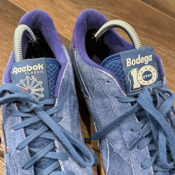 Bodega x Reebok NPC UK 10th Anniversary Lagoon Blue Suede Men’s 9 UK / 10 US main image 8